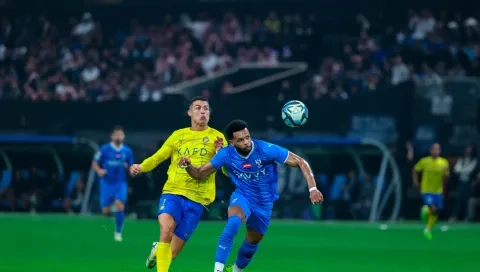 مباراة مُنتظرة بين الهلال والنصر في دوري روشن السعودي