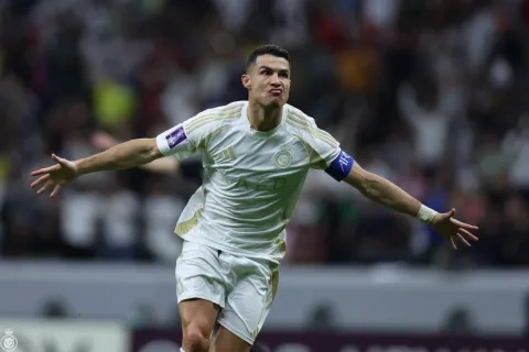 البرتغالي كريستيانو رونالدو نجم النصر السعودي