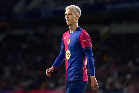 لاعب برشلونة داني أولمو