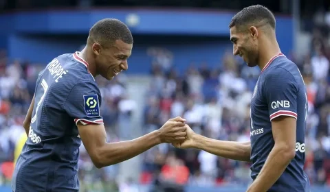 مبابي وحكيمي