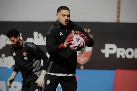 حمزة علاء حارس مرمى الاهلي (facebook/alahly)