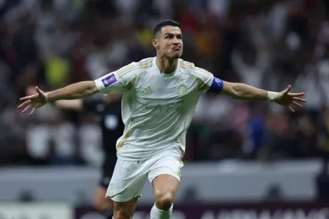 البرتغالي كريستيانو رونالدو مهاجم النصر السعودي