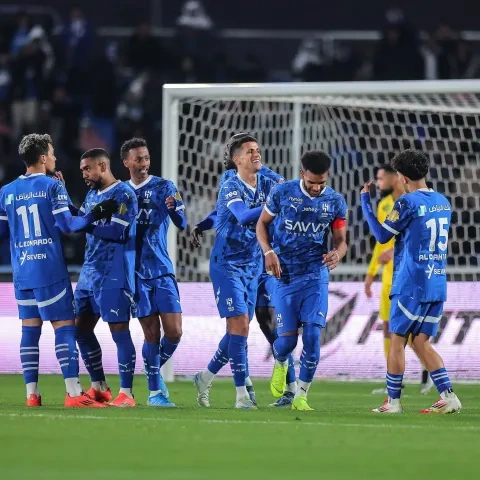 فريق نادي الهلال السعودي