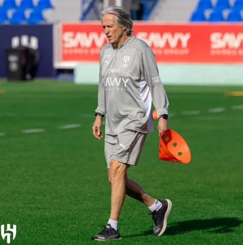 البرتغالي جورجي جيسوس مدرب نادي الهلال السعودي