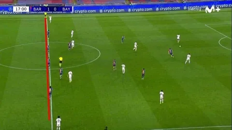 خط دفاع برشلونة المتقدم