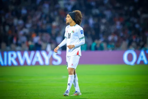 آدم كايد لاعب منتخب فلسطين