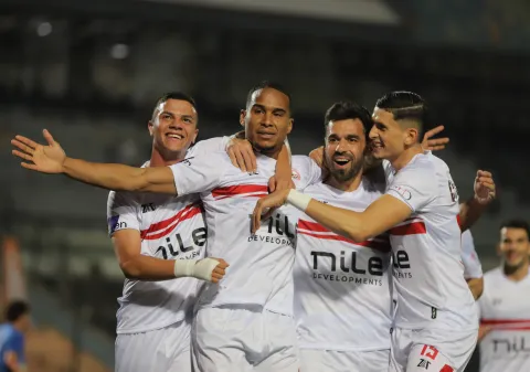 لاعبو الزمالك المصري