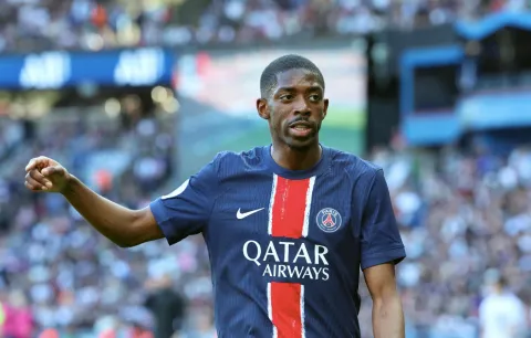 عثمان ديمبيلي لاعب باريس سان جيرمان