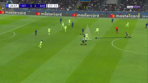 مباراة الإنتر وبرشلونة