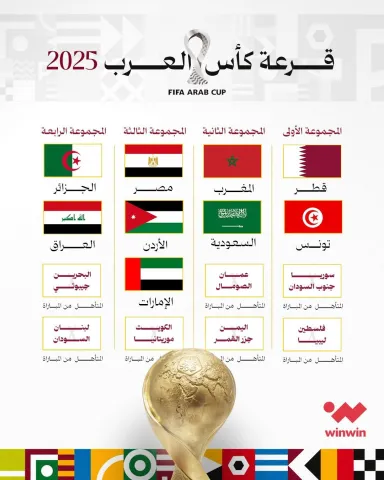 قرعة كأس العرب 2025