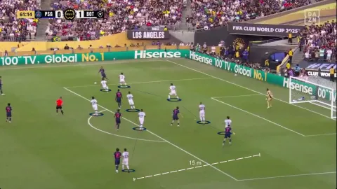 من مباراة باريس سان جيرمان