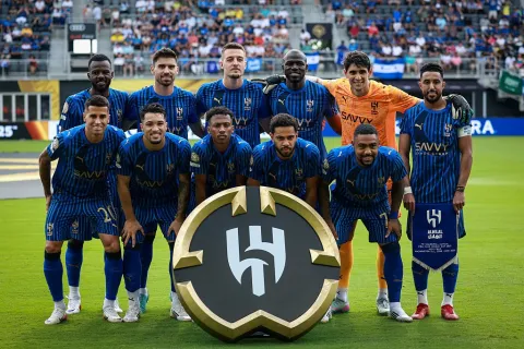 فريق نادي الهلال السعودي