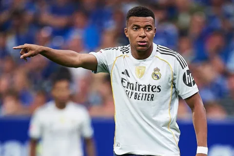 مبابي لاعب ريال مدريد