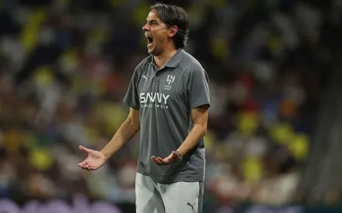 سيموني إنزاغي المدير الفني لنادي الهلال السعودي