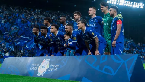 فريق نادي الهلال السعودي