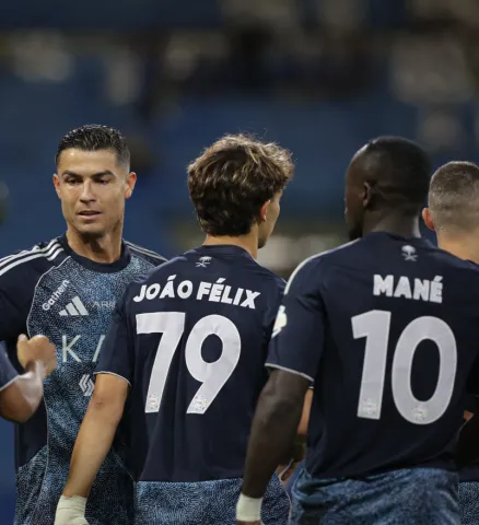 البرتغالي كريستيانو رونالدو قائد نادي النصر السعودي