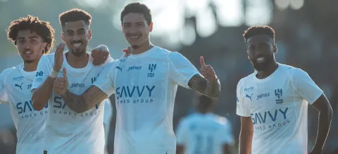 داروين نونيز يسجل أول أهداف مع الهلال السعودي ضد آراو السويسري