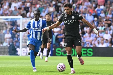 عمر مرموش أمام برايتون